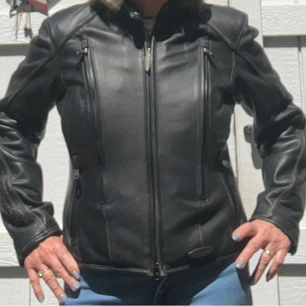 FXRG Harley Davidson Woman’s Leather Jacket